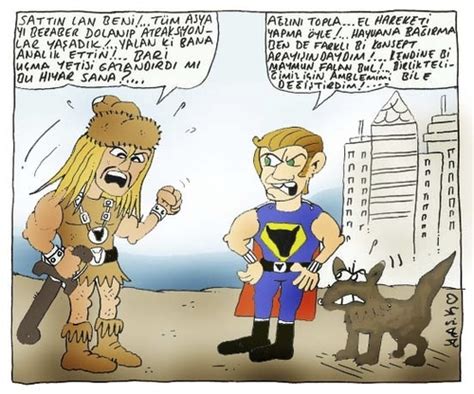 Tarkan And Superman By Yasar Kemal Turan Famous People Cartoon Toonpool