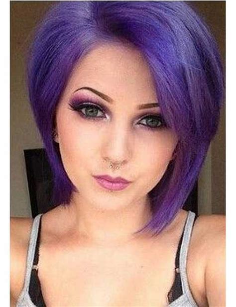 Unique Hair Colors On Short Haircuts Short Hairstyles