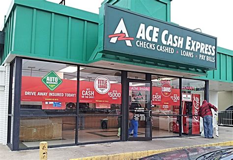 They're usually more readily available since you can purchase them from banks, post offices and some retail stores. ACE Cash Express in Houston, TX - Personal Loans: Yellow Pages Directory Inc.