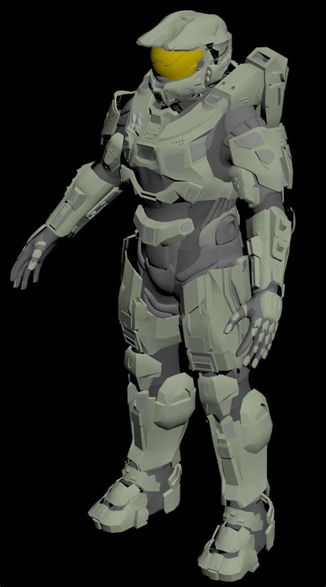 Halo 5 Master Chief 3d Model