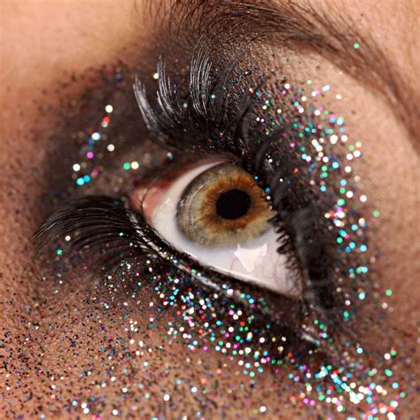 Glitter Glittery Eyes Eye Makeup Designs Glitter Eyes