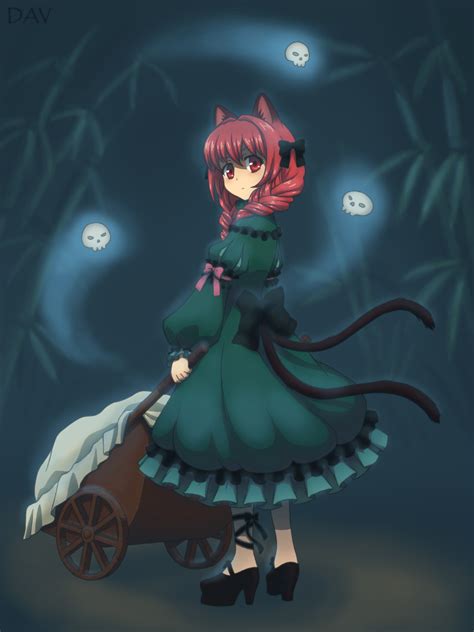 Kaenbyou Rin Rin Kaenbyou Touhou Image By Dav 19 834803