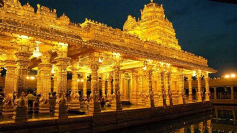 Visiting Places Near Vellore Golden Temple One Of Biggest Hindu Temple