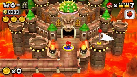 New Super Mario Bros 2 World 6 Final Castle Youtube