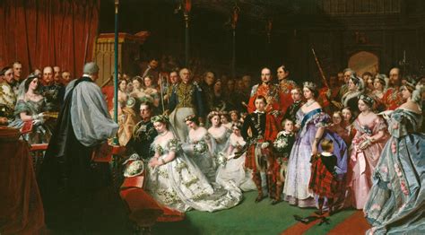 The Marriage Of Victoria Princess Royal 25 January 1858 Painting