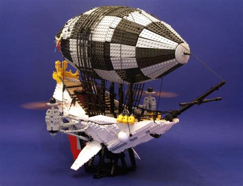 Steampunk Airship Steampunk Lego Airship Lego Art