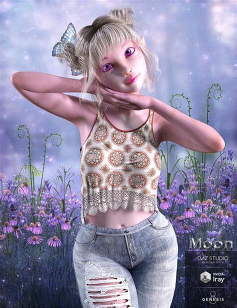 Moon For Genesis 8 Female Daz3d And Poses Stuffs Download Free