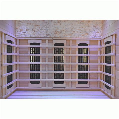3 Person Far Infrared Sauna With Ceramic Heaters Inydy