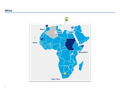 Editable india map template for powerpoint country sales managers can use this presentation template to prepare sales powerpoint presentations with detailed information on sales by states. Editable Africa map for ppt | Africa map, Map, African map