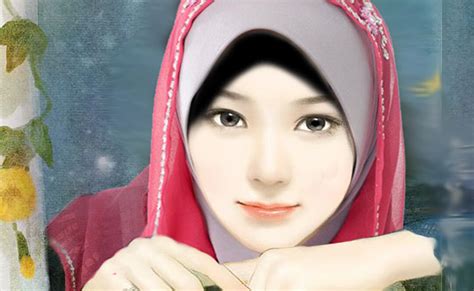 Gambar Kartun Muslimah 5 Sahabat Cantik Gambar Kartun Wanita Muslimah