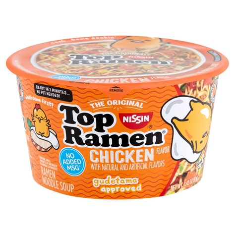 Nissin The Original Top Ramen Chicken Flavor Ramen Noodle Soup 3 42 Oz Walmart Business
