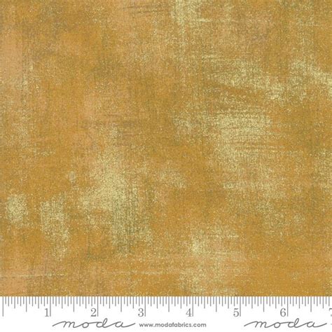 Moda Grunge Metallic 30150 522m Harvest Gold Cotton Fabric