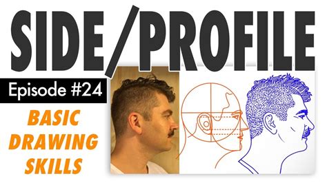 Draw Profiles The Side Of A Face Free Basic Drawing Class 24 Live
