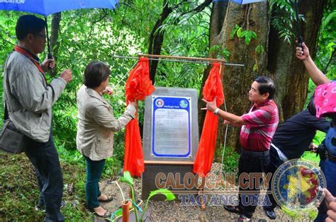 Unveiling Of Heritage Tree Markers At The Caloocan Nature Park