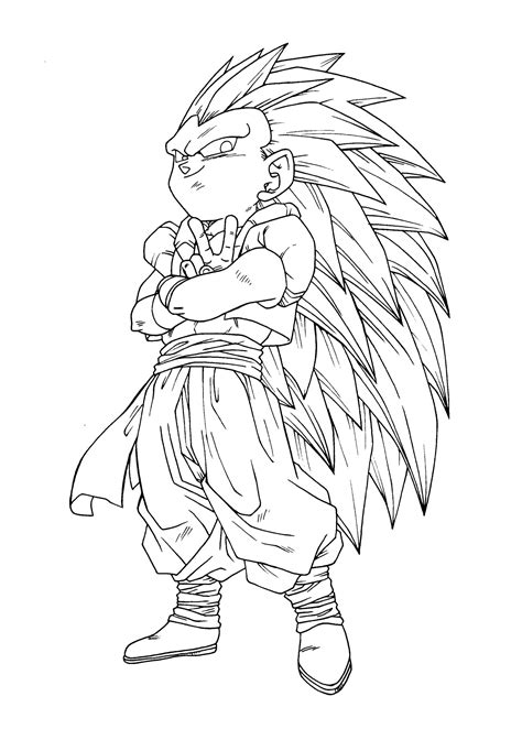 Goten Coloring Pages Coloring Home