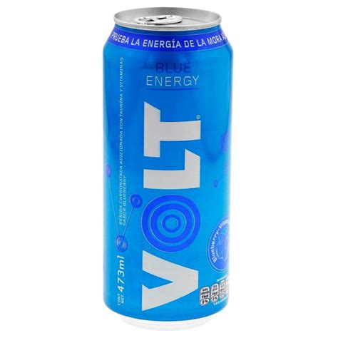Bebida Energetica Volt Blue Mora Azul 473 Ml