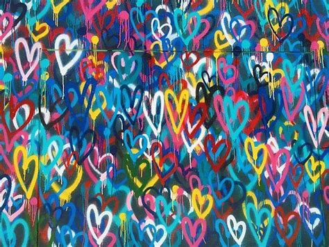 Graffiti Hearts Love Poster By Higraphicdesign In 2021 Graffiti Heart