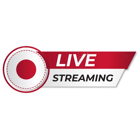 Live Streaming Clipart Png Images Live Streaming Logo Red Play Button Live Streaming Logo