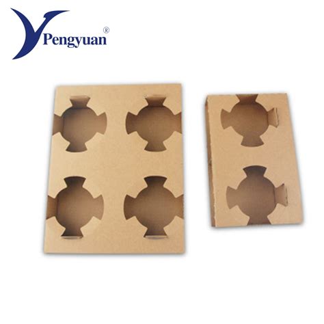 China Disposable Kraft Paper Coffee Cup Tray China Paper Cup Tray
