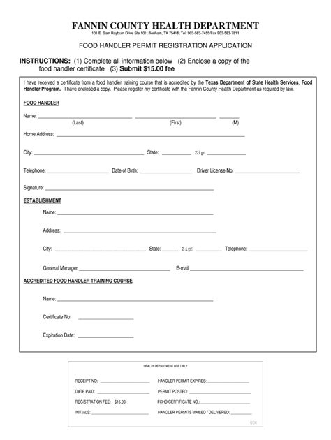 There is a few places you can get a food handlers permit in laredo texas. Food Handlers Card Template - Fill Online, Printable ...
