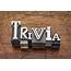 Trivia Night  Milltown Bar & Grill