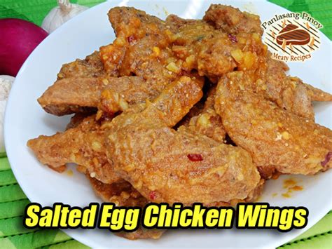 Ground black pepper 1 tsp. Salted Egg Chicken Wings | Panlasang Pinoy Meaty Recipes