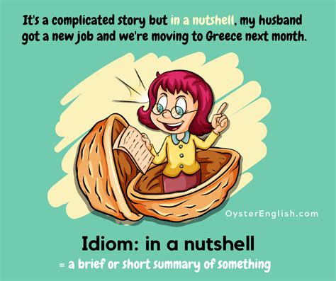 Idiom In A Nutshell Meaning And Examples