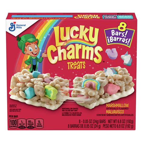 Save On Lucky Charms Marshmallow Treats Bars 8 Ct Order Online Delivery Giant
