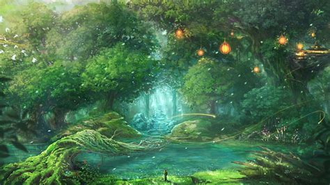 2560x1600 Fantasy Art Forest Wallpaper Coolwallpapersme