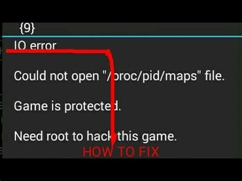 How To Fix Io Error In Game Guardian Youtube