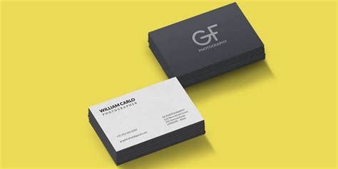 Card applicants must provide information including the business's name. 25 Best Free Business Card Mockups 2020 ...