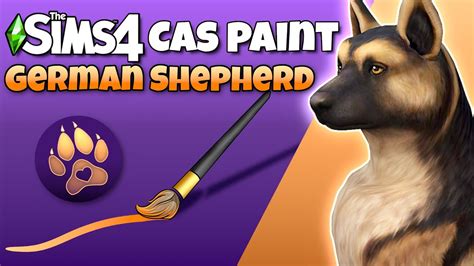 🐕 Sims 4 How To Make A Realistic Shepherd Ts4 Dog Cas I Speed Build