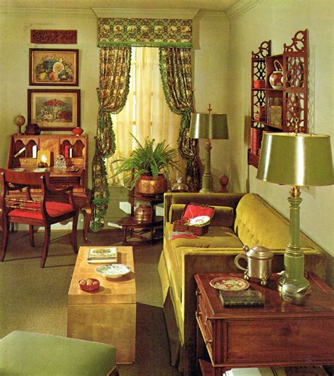 Remarkably Retro - Living room, 1965 | Retro living rooms, 1960s decor ...