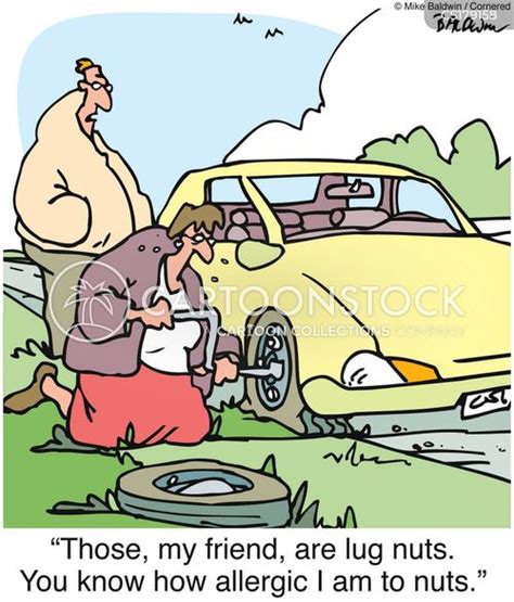 Nut Allergy Cartoons And Comics Funny Pictures From Cartoonstock