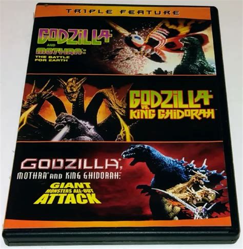Godzilla Vs King Ghidorah Godzilla Vs Mothra 1992 Blu Ray