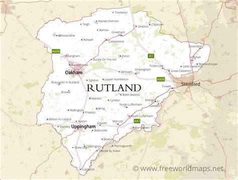 Rutland County Map Vlrengbr