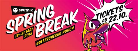 We did not find results for: Sputnik Spring Break '18 mit den ersten Acts! | About Musïc