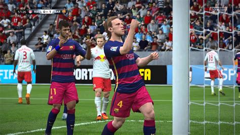 It shows all personal information about the players, including age, nationality, contract duration and current market value. FIFA 16 - FC Red Bull Salzburg vs. FC Barcelona Gameplay 1080p / 60 FPS - YouTube