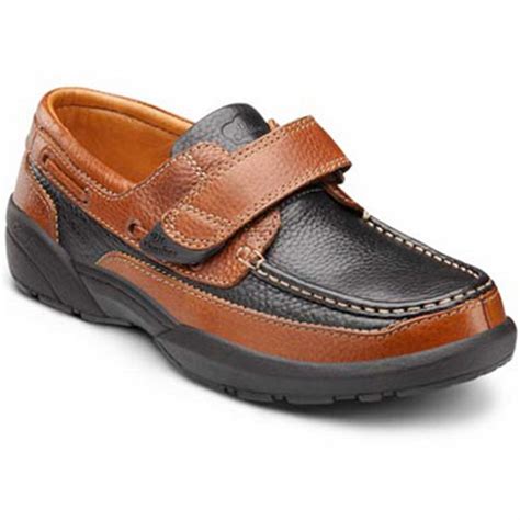 Dr Comfort Mike Mens Casual Shoe 14 X Wide 3e4e Chestnutblack
