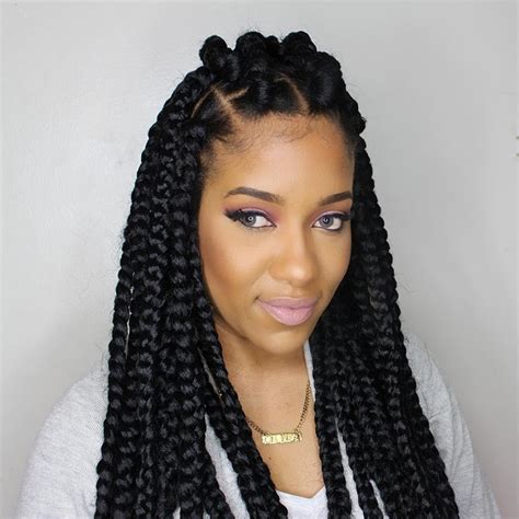 Jumbo Box Braids Amazing Long Term Protective Style Hairstyles For Women