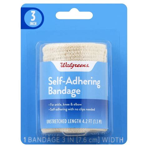 Walgreens Self Adhering Bandage 3 Inch Walgreens