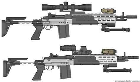 M14 Ebr Enhanced Battle Rifle Things I Love Pinterest