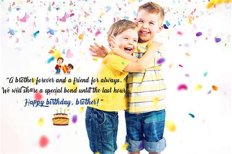 We Used To Say That We Were Brother And Sister - 121 Heart Touching Happy Birthday Wishes For Brother