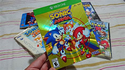 Unboxing Sonic Mania Plus Xbox One Youtube