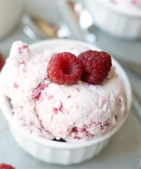 Fresh Raspberry Homemade Ice Cream 5 Boys Baker