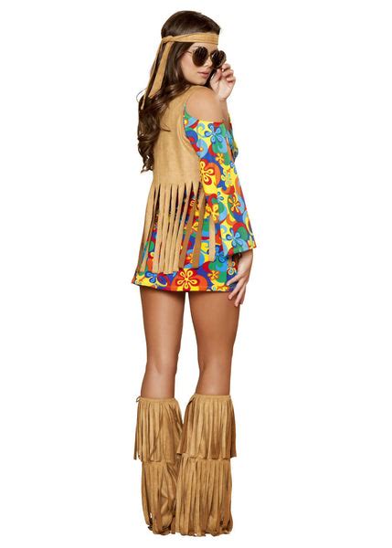 Women S Sexy Hippie Costume Delightfully Vixen