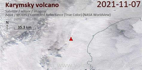Karymsky Volcano Volcanic Ash Advisory Va Emissions Continuing Obs Va