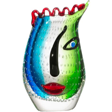 Dale Tiffany Av19229 Evelyn 12 X 7 Inch Hand Blown Art Glass Vase Ebay