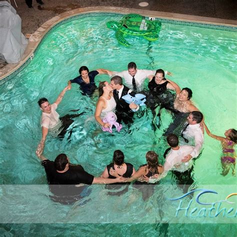 This Is How You Wrap Up A San Diego Wedding Poolpartywedding Sandiegowedding Thepearlhotel