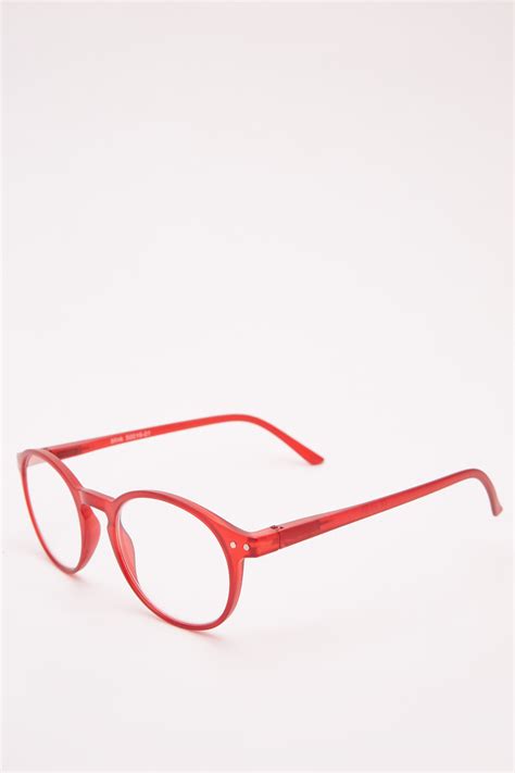 Red Reading Glasses Just 3